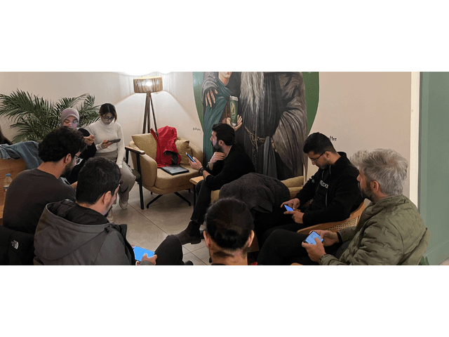 Happy Hacking Space students